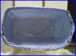 Longaberger Hostess Hope Chest Basket, Protector & Provincial Paisley Liner Rare