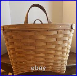 Longaberger Hostess Only! 2016 Blanket Basket & Protector in Warm Brown