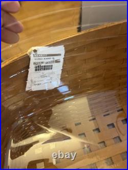 Longaberger Hostess Only! 2016 Blanket Basket & Protector in Warm Brown