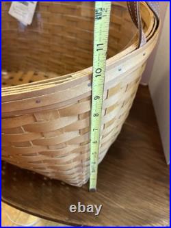Longaberger Hostess Only! 2016 Blanket Basket & Protector in Warm Brown