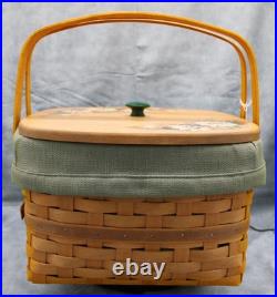 Longaberger Hostess Two Pie Basket Signed by Gerry Longaberger Longaberger Hostess Two Pie Basket Signed by Gerry Longaberger