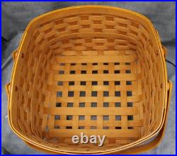 Longaberger Hostess Two Pie Basket Signed by Gerry Longaberger Longaberger Hostess Two Pie Basket Signed by Gerry Longaberger