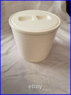 Longaberger Ice Bucket Basket with Insulated Liner& Lid