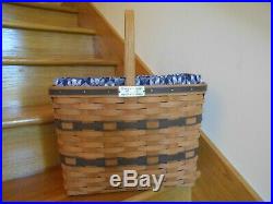 Longaberger JW Collection Bread & Milk Basket Set 87 shipping included