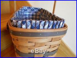 Longaberger JW Collection Bread & Milk Basket Set 87 shipping included