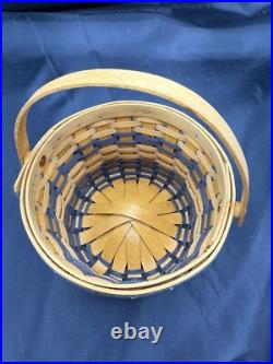 Longaberger JW Collection Miniature 1998 Apple Basket Liner Protector Apples Longaberger JW Collection Miniature 1998 Apple Basket Liner Protector Apples
