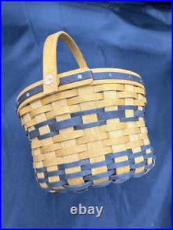 Longaberger JW Collection Miniature 1998 Apple Basket Liner Protector Apples Longaberger JW Collection Miniature 1998 Apple Basket Liner Protector Apples
