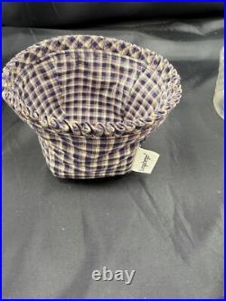 Longaberger JW Collection Miniature 1998 Apple Basket Liner Protector Apples Longaberger JW Collection Miniature 1998 Apple Basket Liner Protector Apples