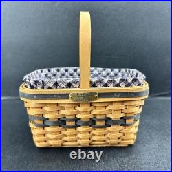 Longaberger JW Collection Miniature Basket Set Of 7 Liners Protectors Longaberger JW Collection Miniature Basket Set Of 7 Liners Protectors