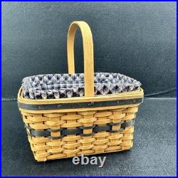 Longaberger JW Collection Miniature Basket Set Of 7 Liners Protectors Longaberger JW Collection Miniature Basket Set Of 7 Liners Protectors