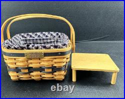 Longaberger JW Collection Miniature Basket Set Of 7 Liners Protectors Longaberger JW Collection Miniature Basket Set Of 7 Liners Protectors