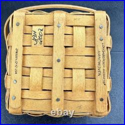 Longaberger JW Collection Miniature Basket Set Of 7 Liners Protectors Longaberger JW Collection Miniature Basket Set Of 7 Liners Protectors