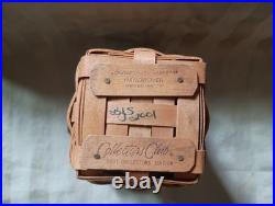Longaberger J. W. Collection Miniature Basket Lot Longaberger J. W. Collection Miniature Basket Lot