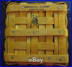 Longaberger J. W. Collection Miniature Baskets plus pie plates Set of 5