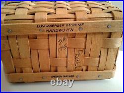 Longaberger J. W. Minature Collection, Complete Set Of 12 Baskets, Mint