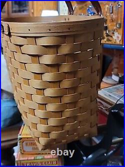 Longaberger Large Boardwalk Basket, Protector, 2001, Good Ol Summertime