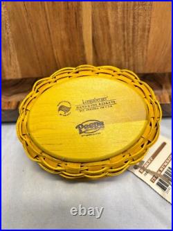 Longaberger Large Peeps Basket Set. Original Tags, Basket Liner. Fun Set
