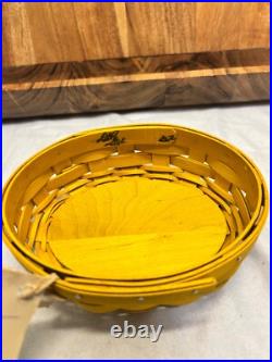 Longaberger Large Peeps Basket Set. Original Tags, Basket Liner. Fun Set