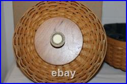 Longaberger Lightship Basket, Fabric, Protector, Lid, Box, Collectors Club Longaberger Lightship Basket, Fabric, Protector, Lid, Box, Collectors Club