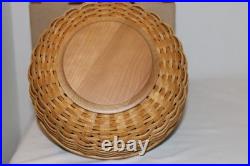 Longaberger Lightship Basket, Fabric, Protector, Lid, Box, Collectors Club Longaberger Lightship Basket, Fabric, Protector, Lid, Box, Collectors Club