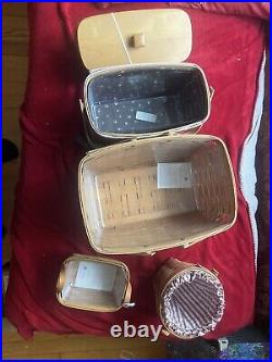 Longaberger Lot 5 Baskets