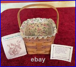 Longaberger May Series Honoring Gma Bonnie Entire 14 Basket Set 1990-2002 & 2008
