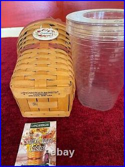 Longaberger May Series Honoring Gma Bonnie Entire 14 Basket Set 1990-2002 & 2008