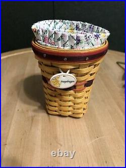 Longaberger May Series Miniature Snapdragon Basket Set