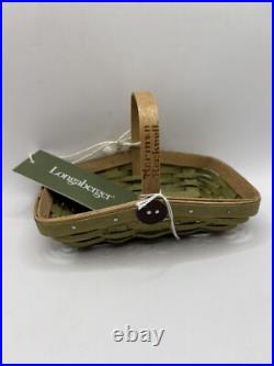 Longaberger Miniature 2023 Norman Rockwell Mothers Day Basket In Sage