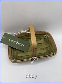 Longaberger Miniature 2023 Norman Rockwell Mothers Day Basket In Sage