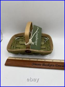 Longaberger Miniature 2023 Norman Rockwell Mothers Day Basket In Sage