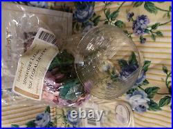 Longaberger Miniature Lilac May Basket Combo Set With Box