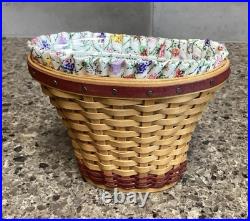 Longaberger Miniature May Series Basket Lot Of 12 With Liners & Protectors Read Longaberger Miniature May Series Basket Lot Of 12 With Liners & Protectors Read