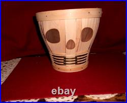 Longaberger NEW'23 HALLOWEEN SKULL BASKET & PROT! FREE SHIP! BUY IT NOW