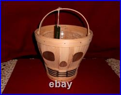 Longaberger NEW'23 HALLOWEEN SKULL BASKET & PROT! FREE SHIP! BUY IT NOW