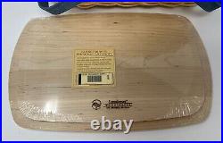Longaberger New Basket Fest Basket With Lid & Protector 2007 Williamsburg SIGNED