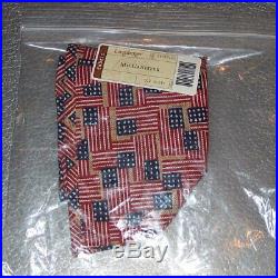Longaberger Old Glory CANISTER BASKET SET 4-Basket Liners Brand New in Bags