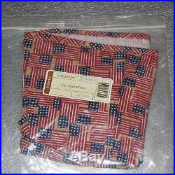 Longaberger Old Glory CANISTER BASKET SET 4-Basket Liners Brand New in Bags