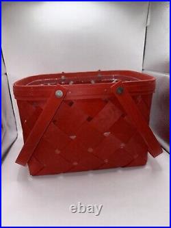 Longaberger One Of A Kind Prototype Picnic Basket Longaberger One Of A Kind Prototype Picnic Basket