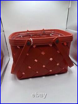 Longaberger One Of A Kind Prototype Picnic Basket Longaberger One Of A Kind Prototype Picnic Basket