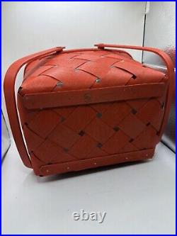 Longaberger One Of A Kind Prototype Picnic Basket Longaberger One Of A Kind Prototype Picnic Basket