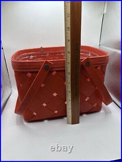 Longaberger One Of A Kind Prototype Picnic Basket Longaberger One Of A Kind Prototype Picnic Basket