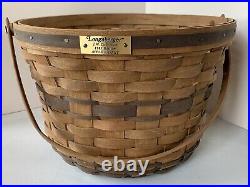 Longaberger Original J. W. Collection 1985 Edition Apple Basket JW HTF