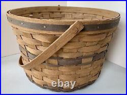 Longaberger Original J. W. Collection 1985 Edition Apple Basket JW HTF