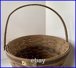 Longaberger Original J. W. Collection 1985 Edition Apple Basket JW HTF