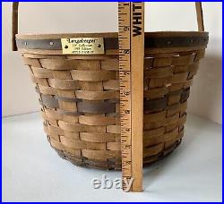 Longaberger Original J. W. Collection 1985 Edition Apple Basket JW HTF