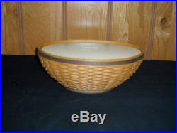 Longaberger Oval Bowl Basket Set
