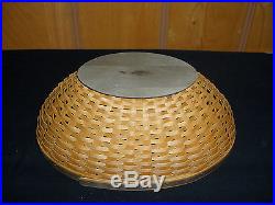 Longaberger Oval Bowl Basket Set
