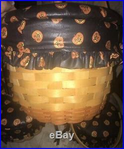 Longaberger Pumpkin Baskets set of 3 Baskets