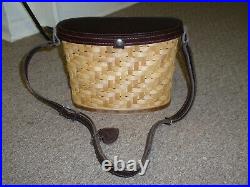Longaberger RARE 2005 Collectors Club Heartwood Binocular Basket Set-New